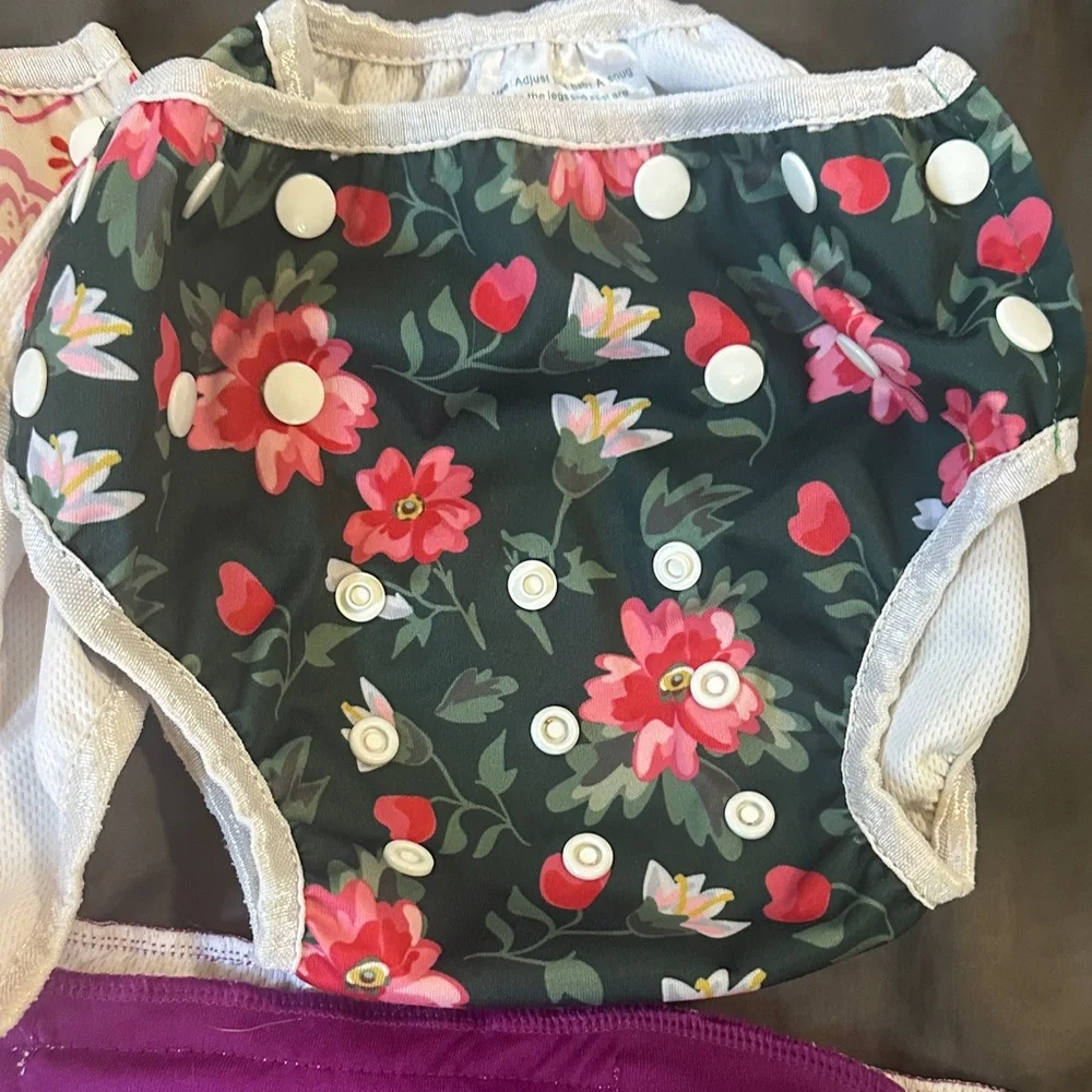 Floral and Paisley Kids Reusable Diaper Covers